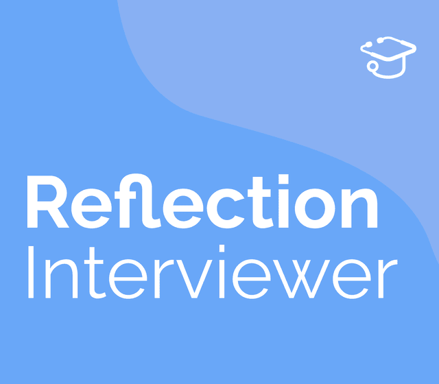 Reflection Interviewer's profile
